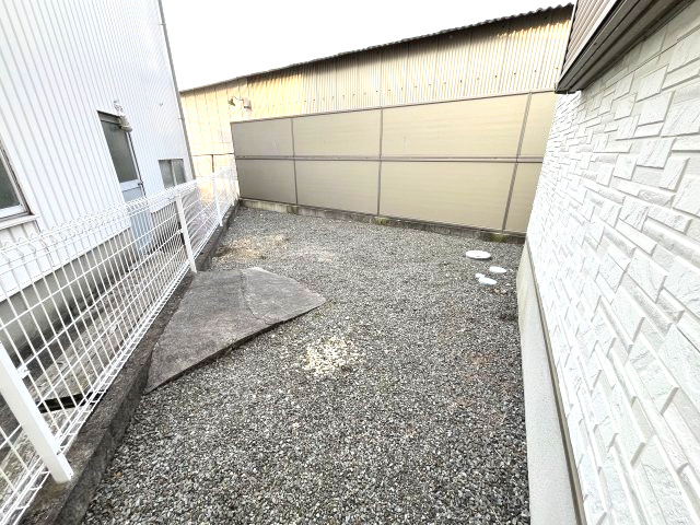 岸和田市極楽寺町1丁目　中古戸建の庭|お子様が安心して遊べる庭つき！
バーベキューなどもできますね♪