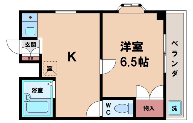 【間取り】 | 長居ロイヤルマンション