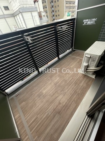 プレサンス梅田北オールのバルコニー|開放的で明るい空間を演出してくれるバルコニーです