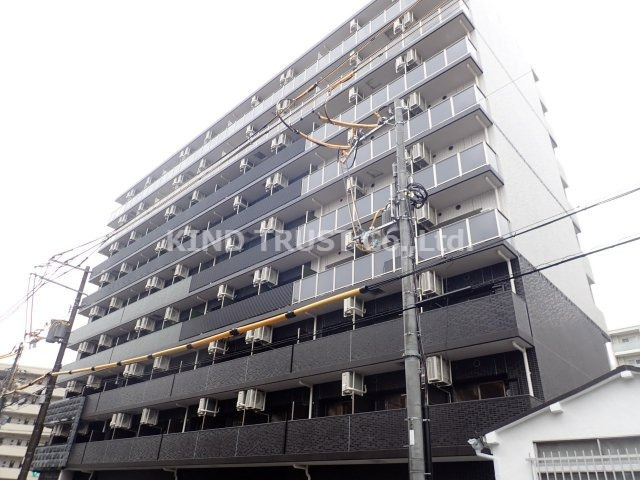 プレサンス梅田北オールの外観|落ち着いた雰囲気の外観です