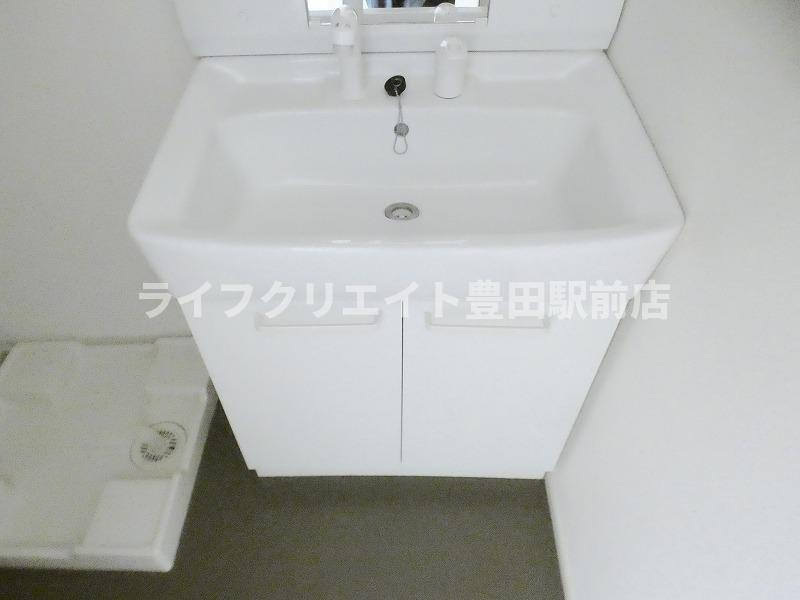 グレイス・パークBの洗面所