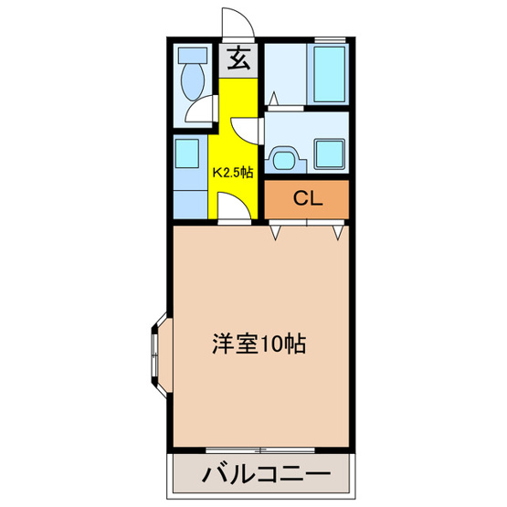 【間取り】 | トレンディ平野　A