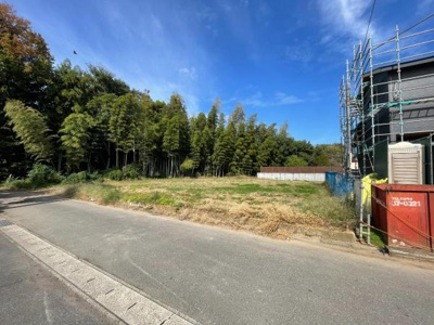 【外観】 | 有効面積　148坪　南道路　建築条件無し