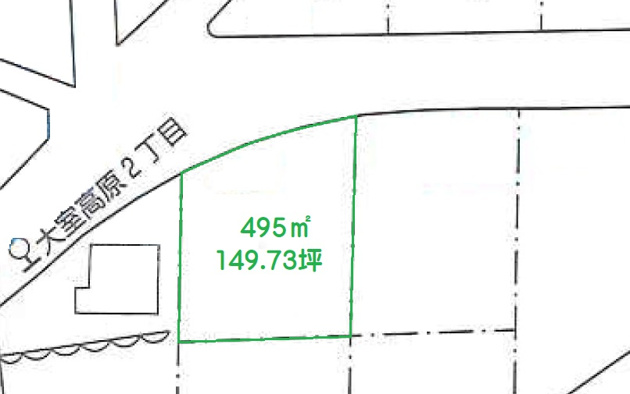 【区画図】 | 大室高原別荘地　売地