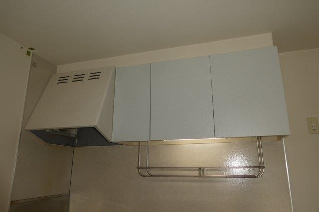 フォーレス21Bのキッチン|キッチン上収納