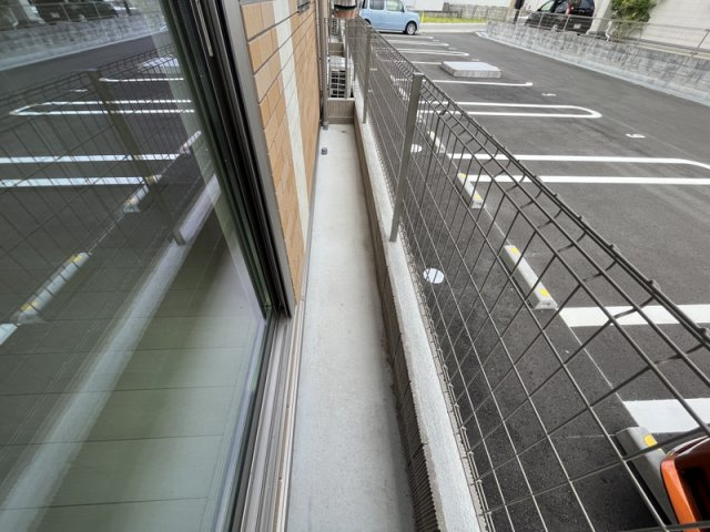 ローザンコートのバルコニー
