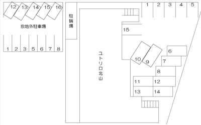 【区画図】 | ユトリロ北山