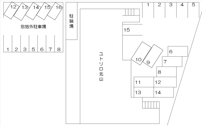 【区画図】 | ユトリロ北山