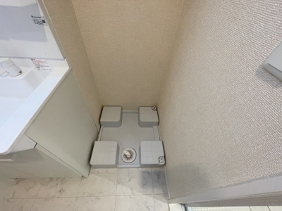 【設備】 | ウィン淡路駅前 | 室内洗濯機置場です