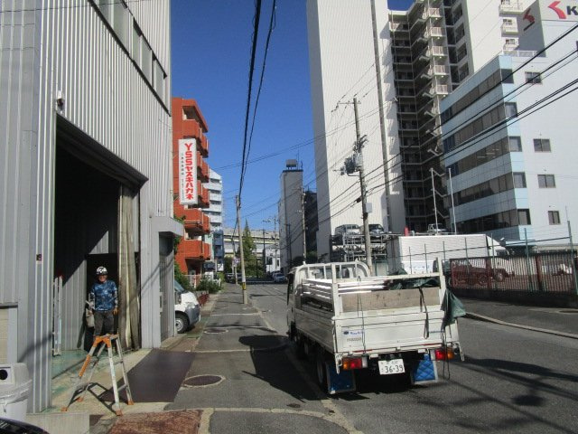 東大阪市長田東１丁目の一棟マンションの周辺