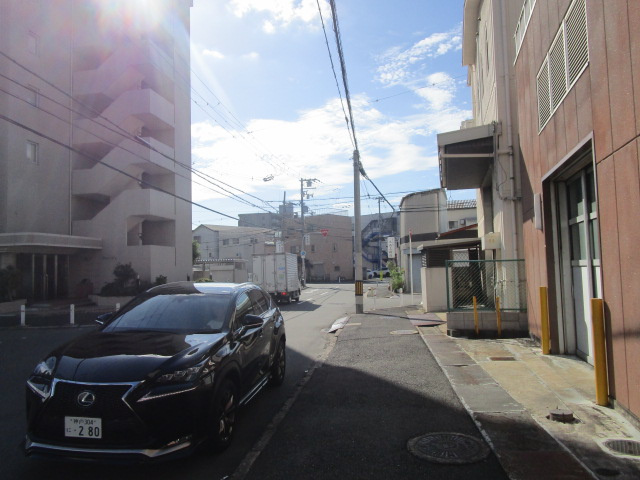 東大阪市長田東１丁目の一棟マンションの周辺