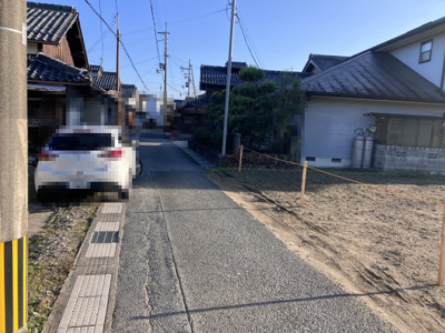 【前面道路含む現地写真】 | 大津市和邇南浜129-1　売土地
