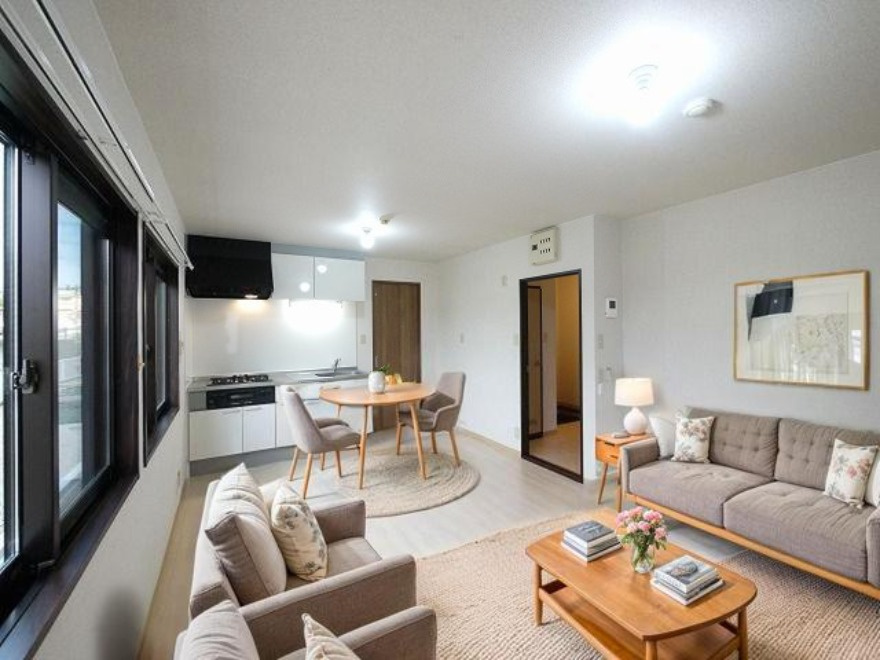 エクセル青垣の居間・リビング|CGで家具等を配置したもので家具等は含まれません