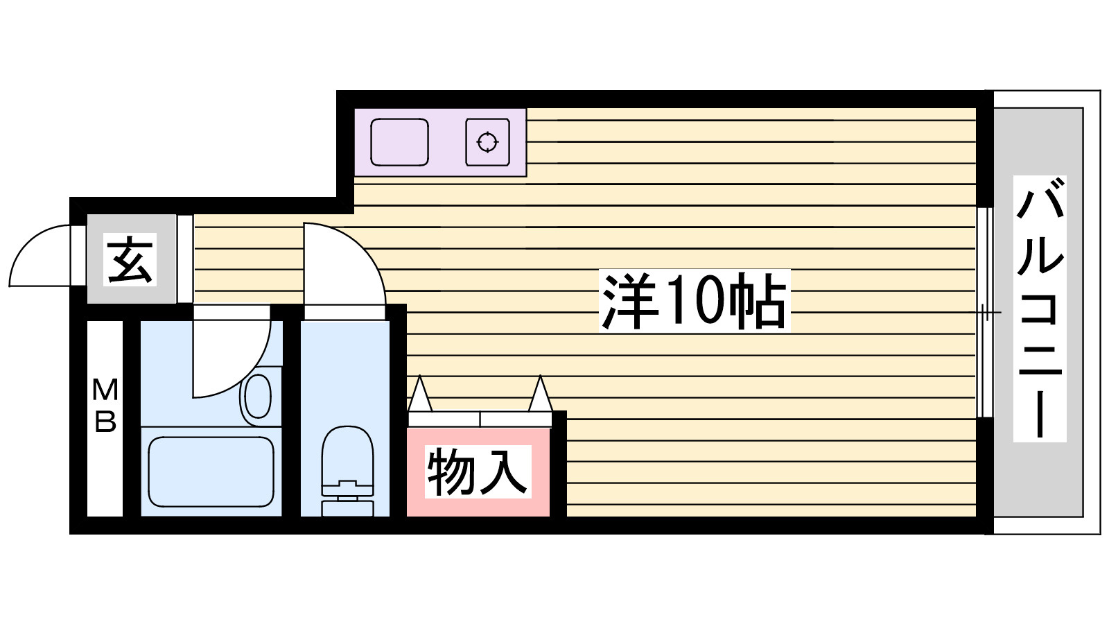 ココ・バレーの間取り