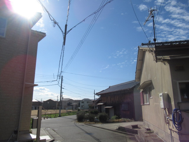 白水平屋の展望