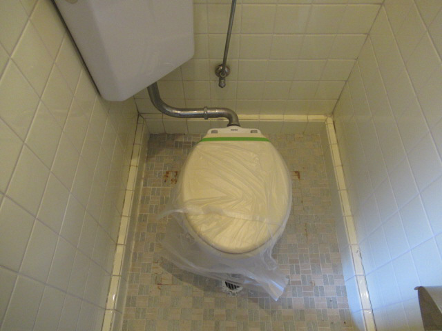 白水平屋のトイレ