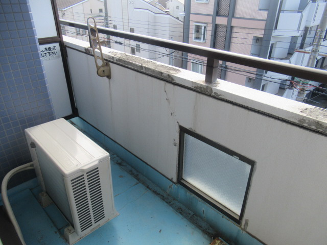 フォレスト明石のバルコニー