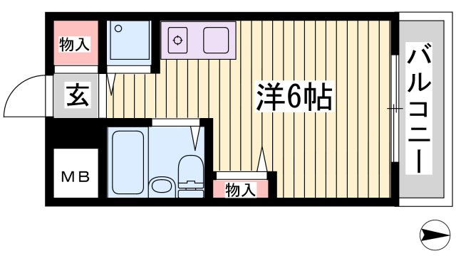 フォレスト明石の間取り