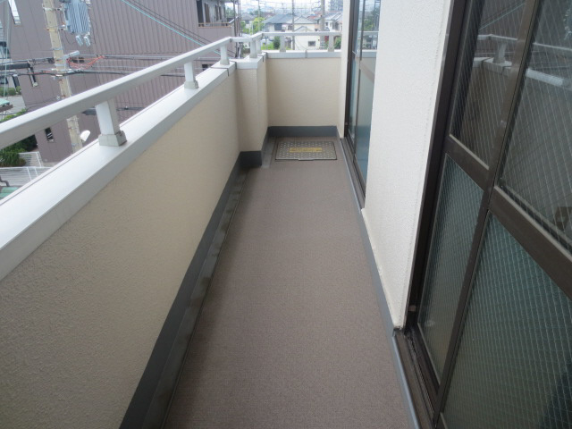 マンションサエイのバルコニー