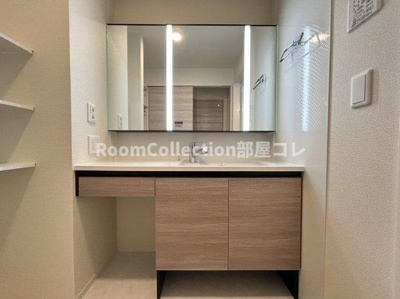 【洗面所】 | D-ROOM茜部中島Ｂ棟