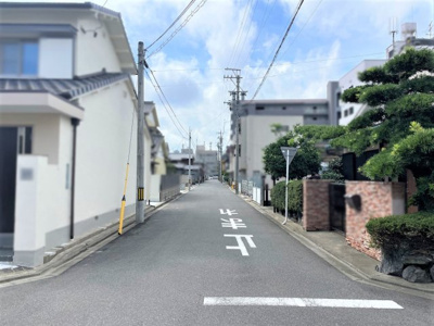 【前面道路含む現地写真】 | 津市中央　住宅用地 | 前面道路