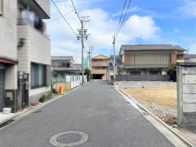 【前面道路含む現地写真】 | 津市中央　住宅用地 | 前面道路