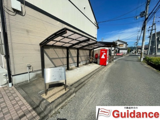 【駐輪場】 | 天理市富堂町アパート