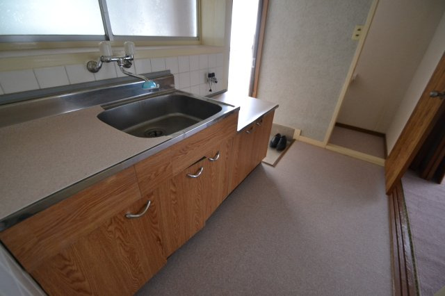 西本アパートのキッチン