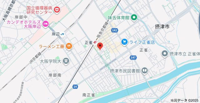 シューンハイムの地図