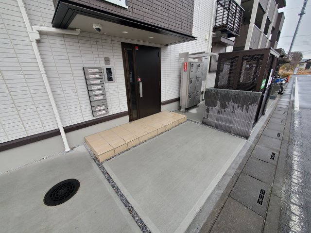 リヴィエールⅠのエントランス|エントランスです