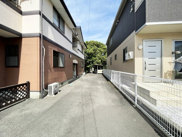 グリーンビューハイツの駐車場