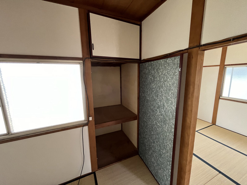 青谷ハイツの収納