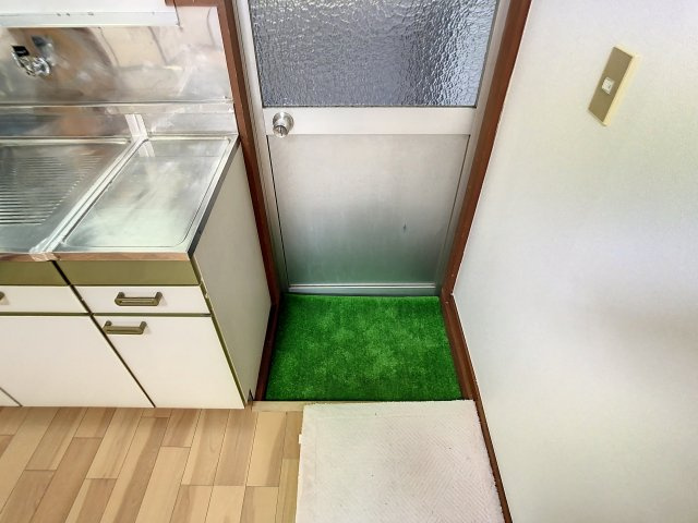Bコーポの玄関