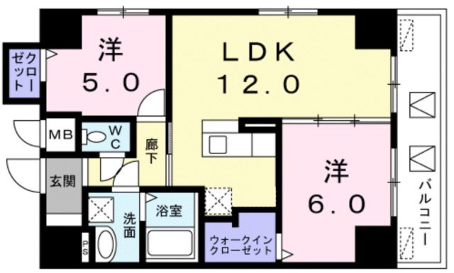 【間取り】 | レジデンス桜樺