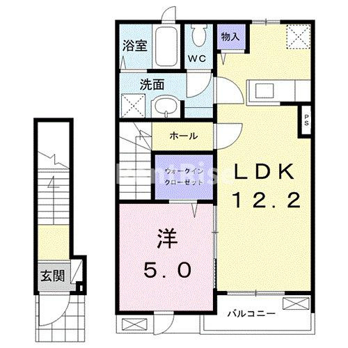 ラフレシール　メゾン　ＹａＹａの間取り|間取図