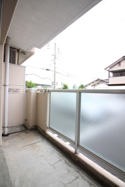 シャロム国分のバルコニー|陽当たり良好なバルコニーです