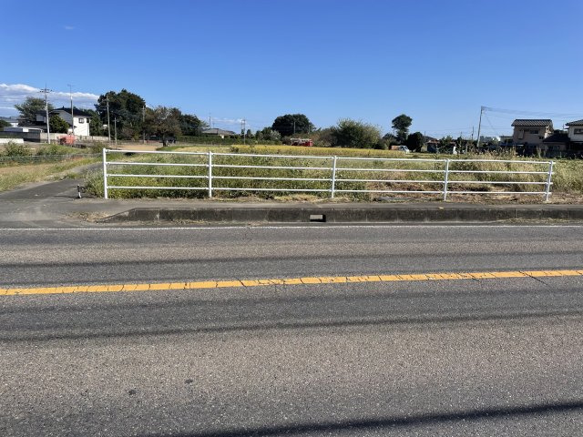 丸山町売地の前面道路含む現地写真