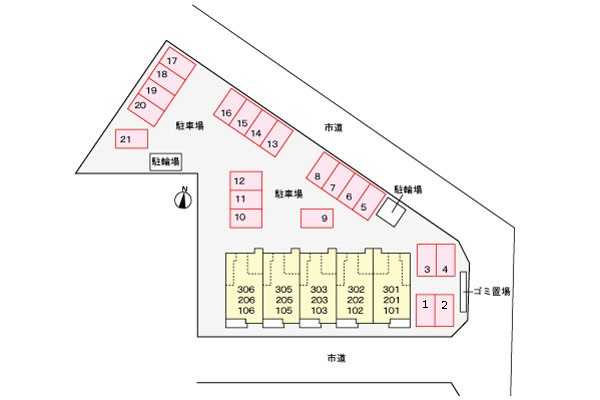 ラルジュシエル　Ⅱ　　刈谷市の賃貸ならクラスホーム刈谷店の駐車場