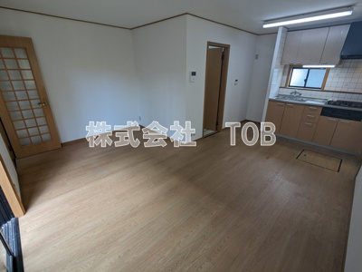 【居間・リビング】 | 石井邸（テラスハウス） | リビング12帖※クリーニング中の撮影※