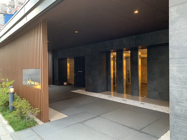 Ｊワザック東京押上のエントランス