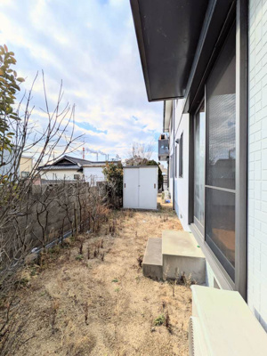 【庭】 | シャーメゾン西中町　B棟 | お庭でゆったりと過ごせます
