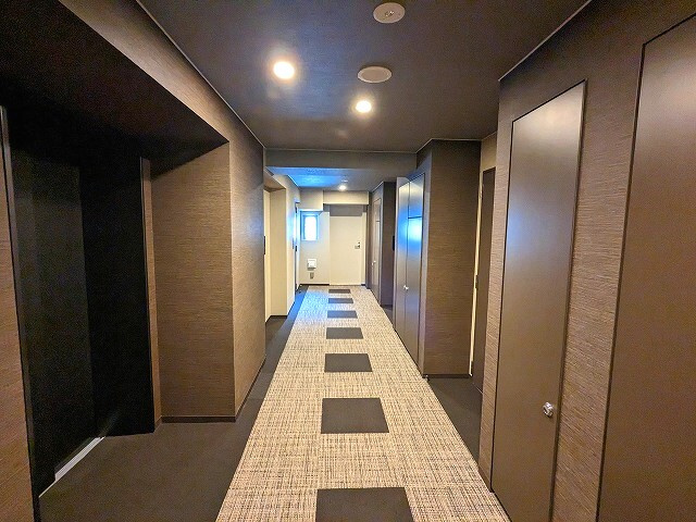 ParkAxis浅草田原町ガーデンの設備|ホテルライクな内廊下です