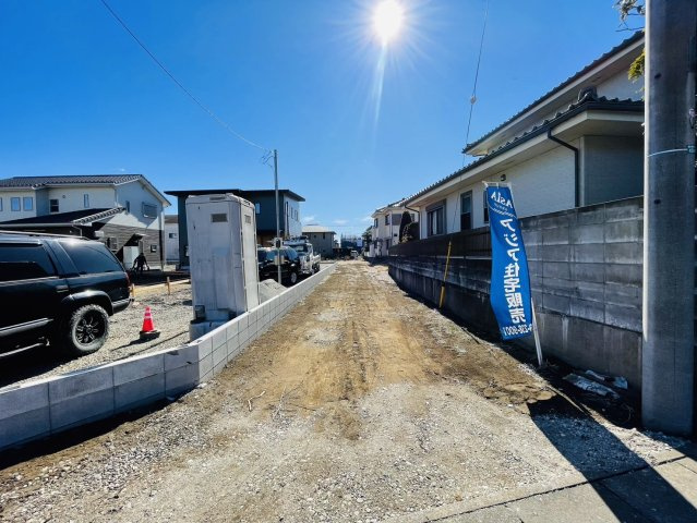 敷地面積１５０坪　売地　狭山市北入曽の外観|前面道路との接道幅6.4ｍ