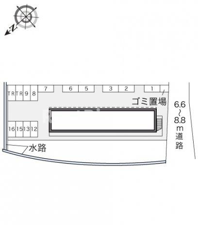 レオパレスラ・フォーレ一宮Ⅱの駐車場
