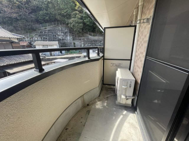 メゾンモンテピッコロのバルコニー