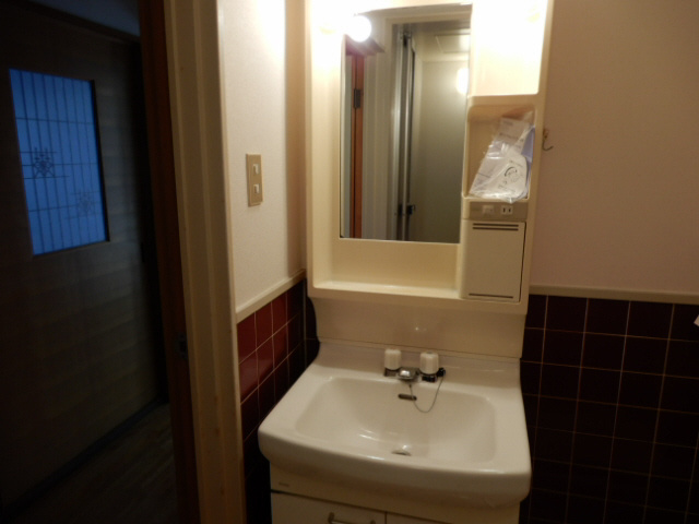 コーポ龍野の洗面所