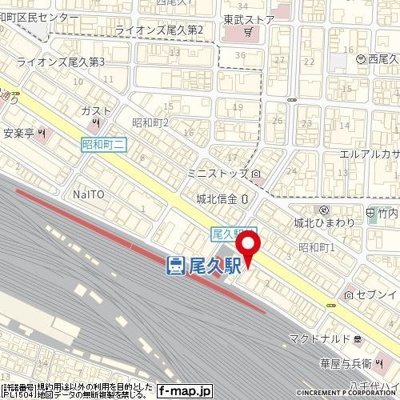 【地図】 | トップ尾久駅前