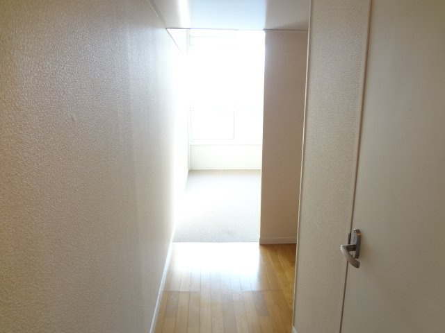 レオパレスＳｕｎｓｈｉｎｅⅡの居間・リビング|高い天井に続く廊下！