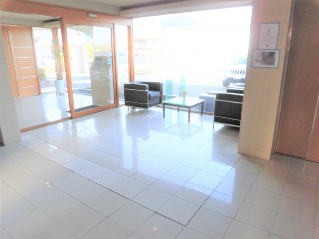 リバーズマンション築捨Ⅱのロビー