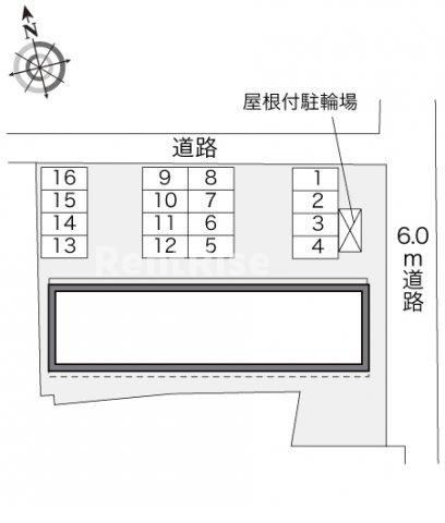 レオパレスＨＡＹＡＳＨＩ２の駐車場